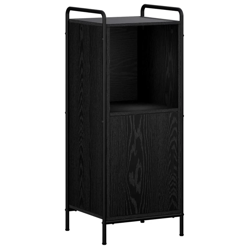 Mobile da Bagno Rovere Nero 40 x 36 x 99,5 cm 8014034