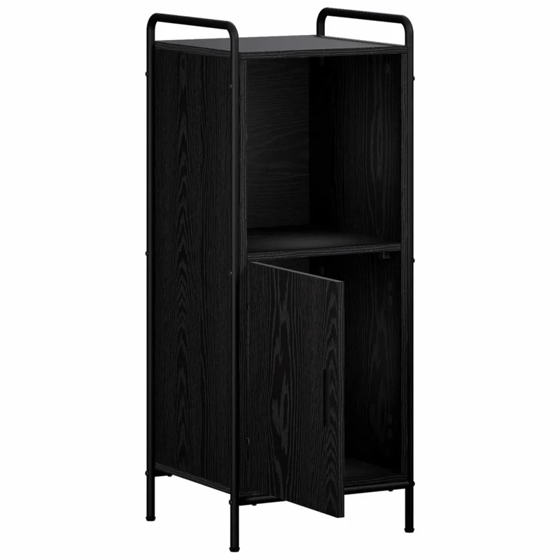 Mobile da Bagno Rovere Nero 40 x 36 x 99,5 cm 8014034