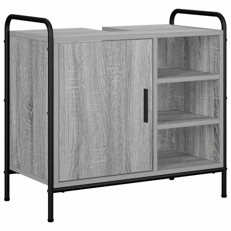 Mobile da Bagno Sonoma grigio 65,5 x 34 x 61 cm 8014073