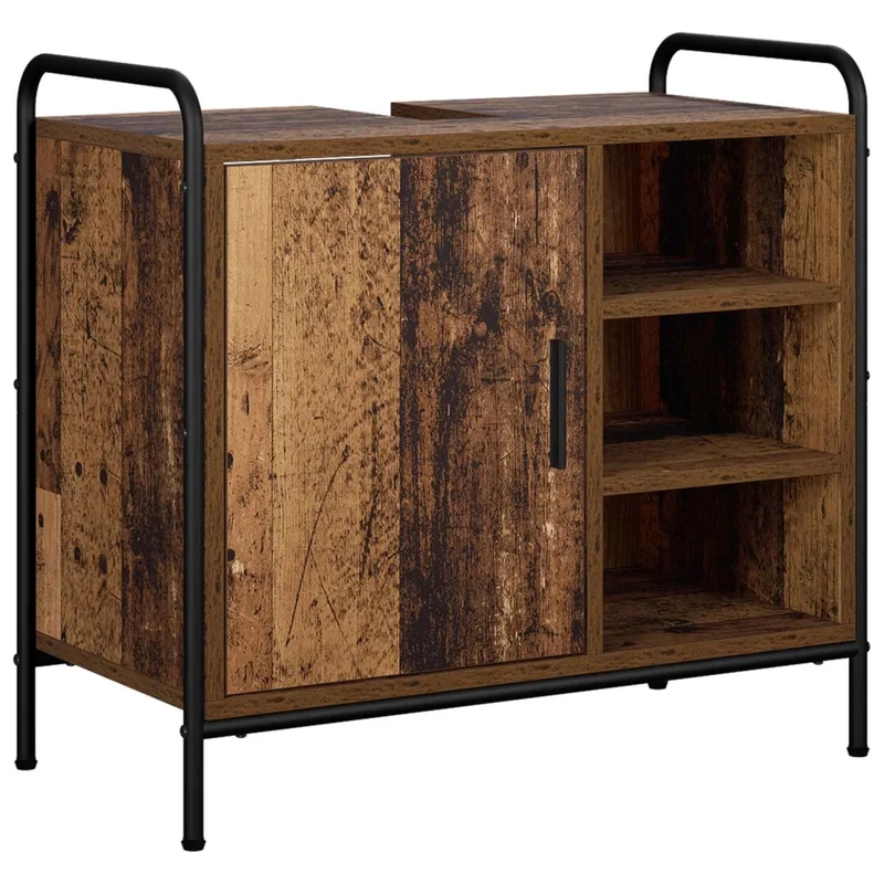 Mobile da Bagno Legno antico 65,5 x 34 x 61 cm 8014074