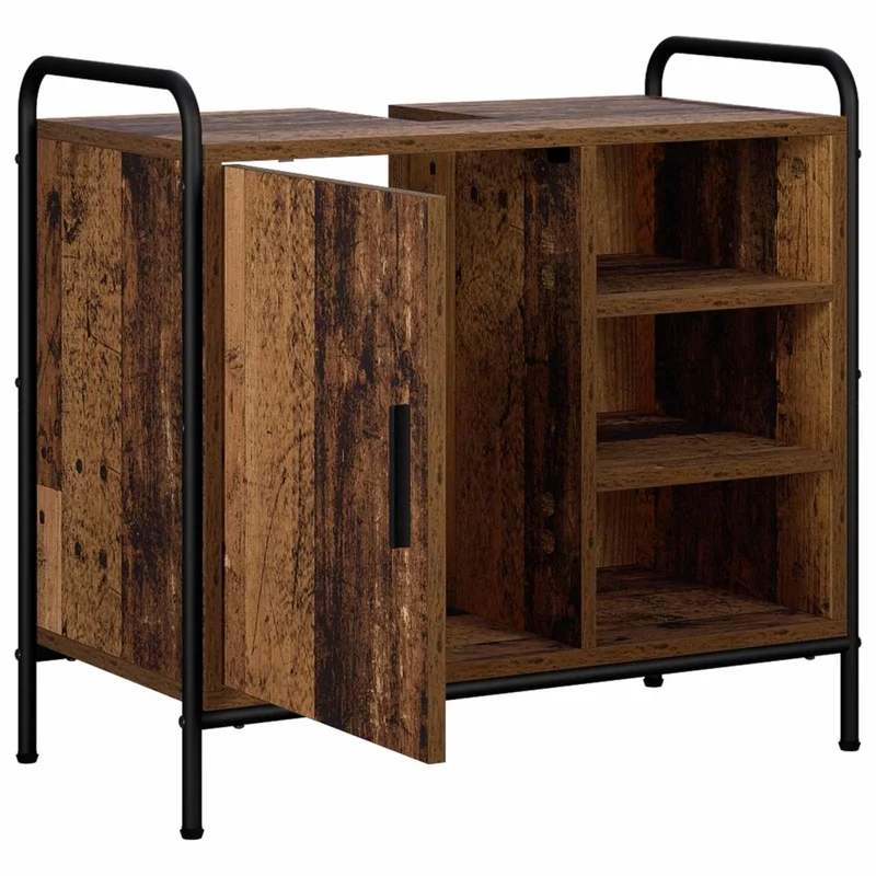 Mobile da Bagno Legno antico 65,5 x 34 x 61 cm 8014074