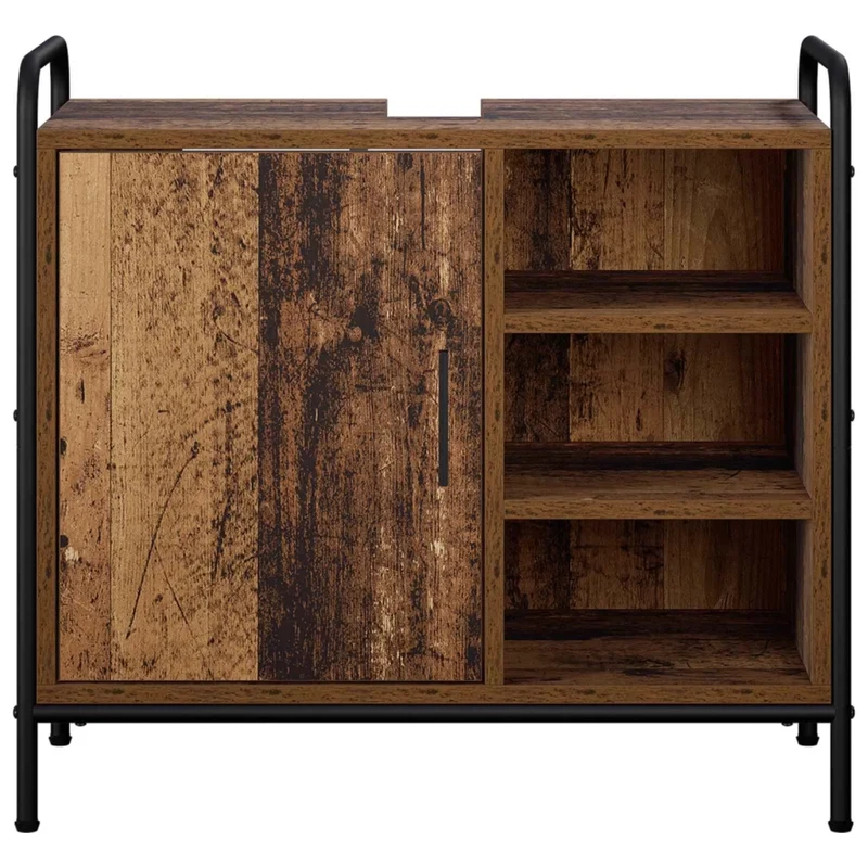 Mobile da Bagno Legno antico 65,5 x 34 x 61 cm 8014074