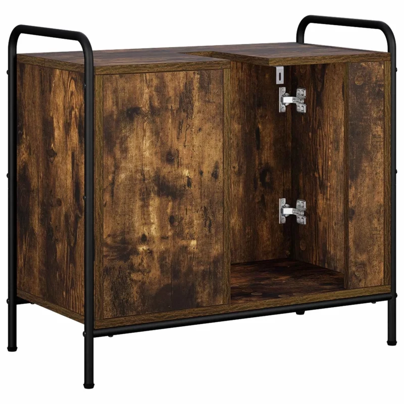 Mobile da Bagno Rovere Fumo 65,5 x 34 x 61 cm 8014072