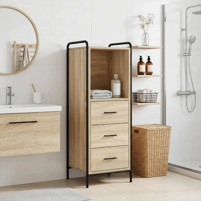 Mobile da Bagno Rovere Sonoma 40 x 36 x 109,5 cm 8014047