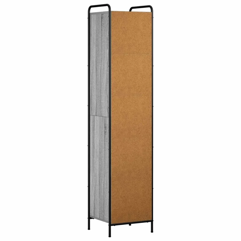 Mobile da Bagno Sonoma grigio 46 x 36 x 181 cm 8014031
