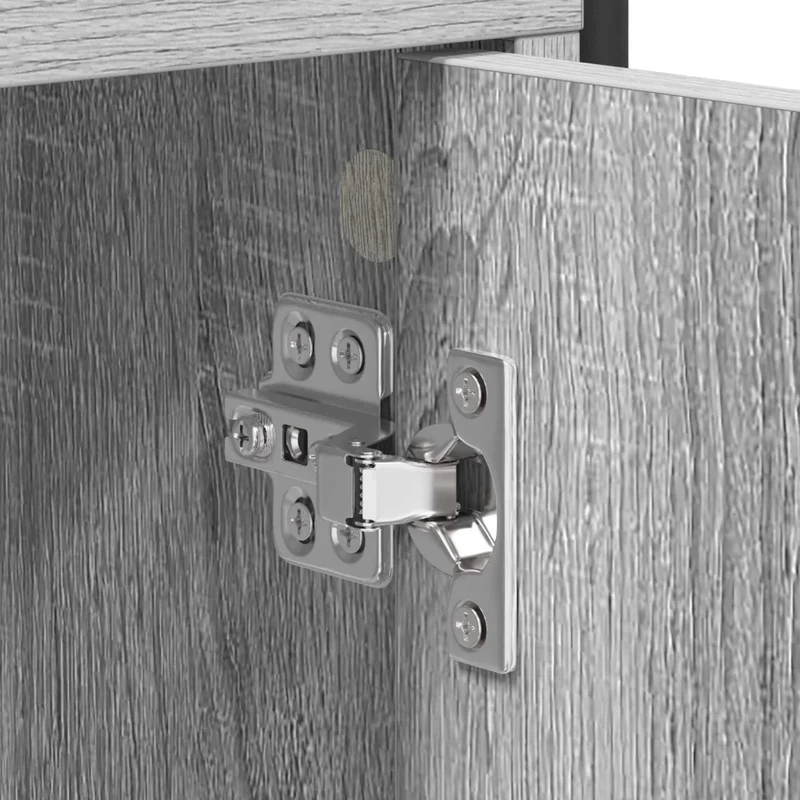 Mobile da Bagno Sonoma grigio 46 x 36 x 181 cm 8014031