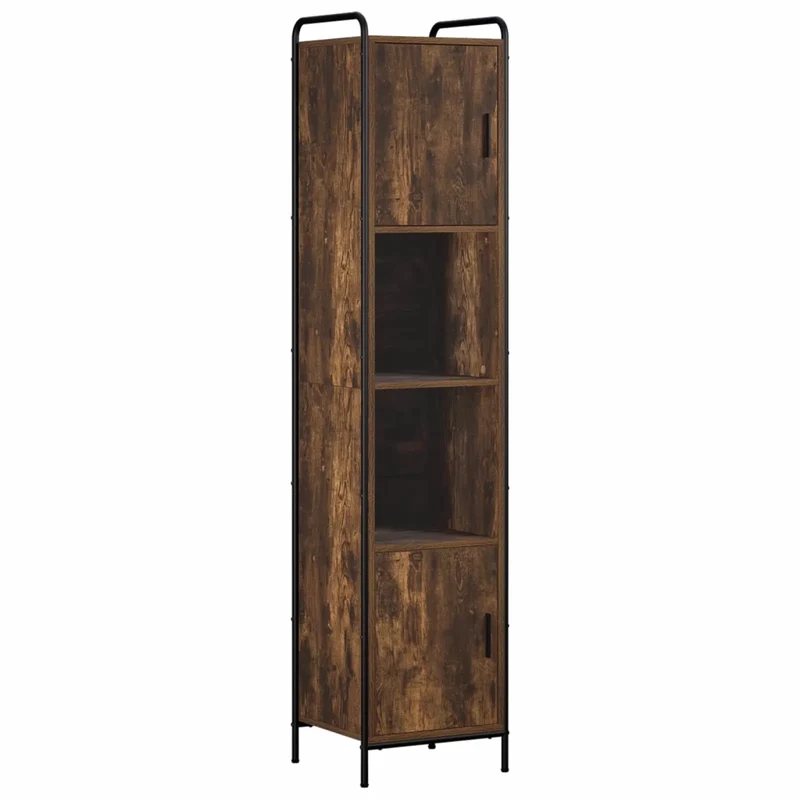 Mobile da Bagno Rovere Fumo 46 x 36 x 181 cm 8014030