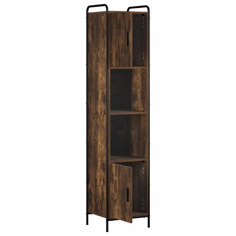 Mobile da Bagno Rovere Fumo 46 x 36 x 181 cm 8014030
