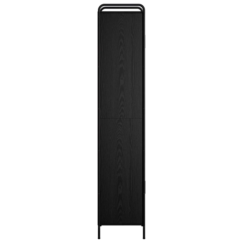 Mobile da Bagno Rovere Nero 46 x 36 x 181 cm 8014028