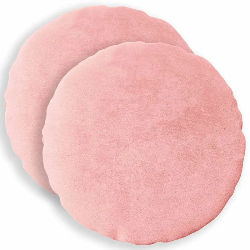 Federa 2 pcs HEERLEN Rosa Ø 30 cm Flanella 922137