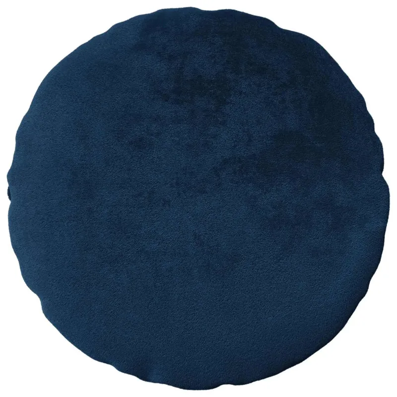Federa 2 pcs HEERLEN Blu navy Ø 30 cm Flanella 922129