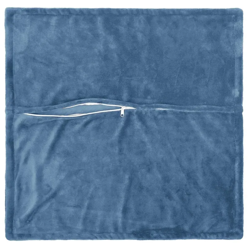 Federa 6 pcs HOUTEN Azzurro 80 x 80 cm Flanella 921820