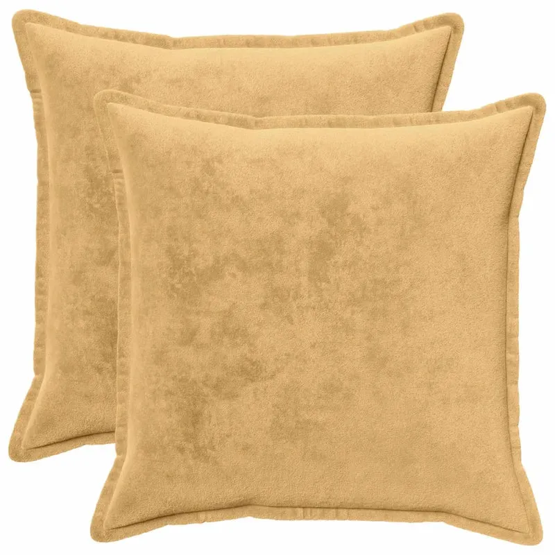 Federa 2 pcs HOUTEN Tortora 80 x 80 cm Flanella 921815