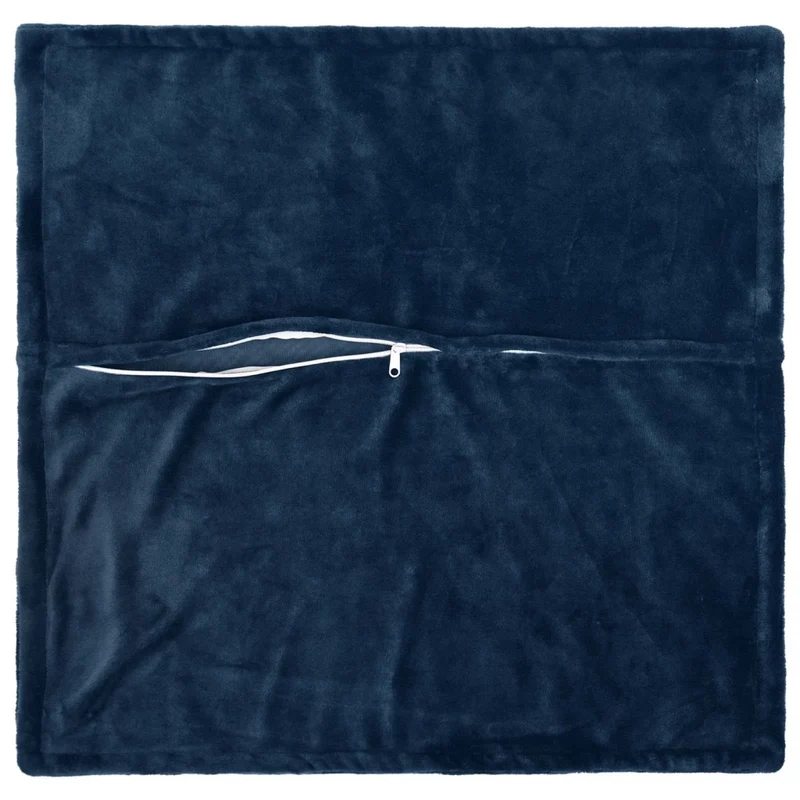 Federa 6 pcs HOUTEN Blu navy 80 x 80 cm Flanella 921806