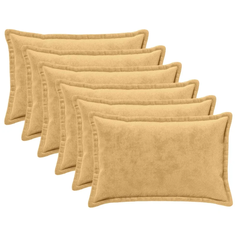 Federa 6 pcs HOUTEN Tortora 50 x 80 cm Flanella 920286