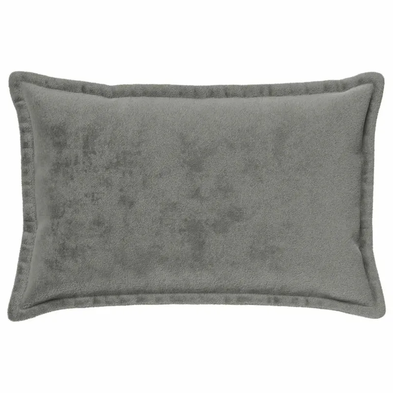 Federa 2 pcs HOUTEN Grigio Scuro 50 x 80 cm Flanella 920281