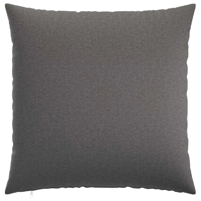 Federa 6 pz HEERLEN Grigio Chiaro 55 x 55 cm Tessuto 912194