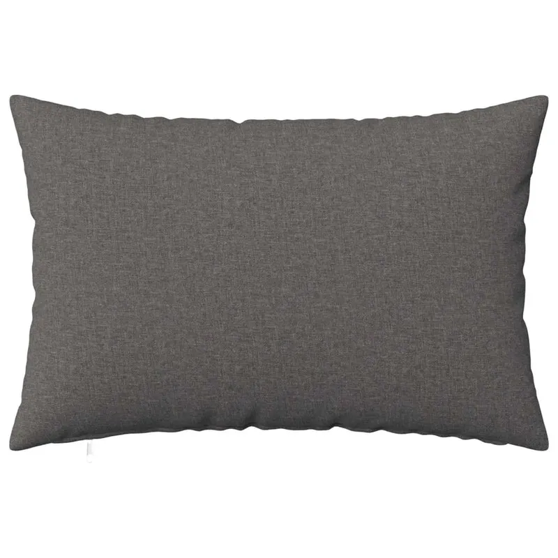 Federa 6 pz HEERLEN Grigio Chiaro 50 x 70 cm Tessuto 911222