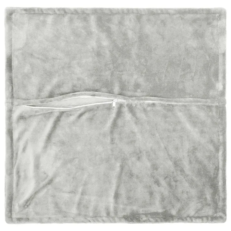 Federa 6 pcs HOUTEN Grigio Chiaro 80 x 80 cm Flanella 921810