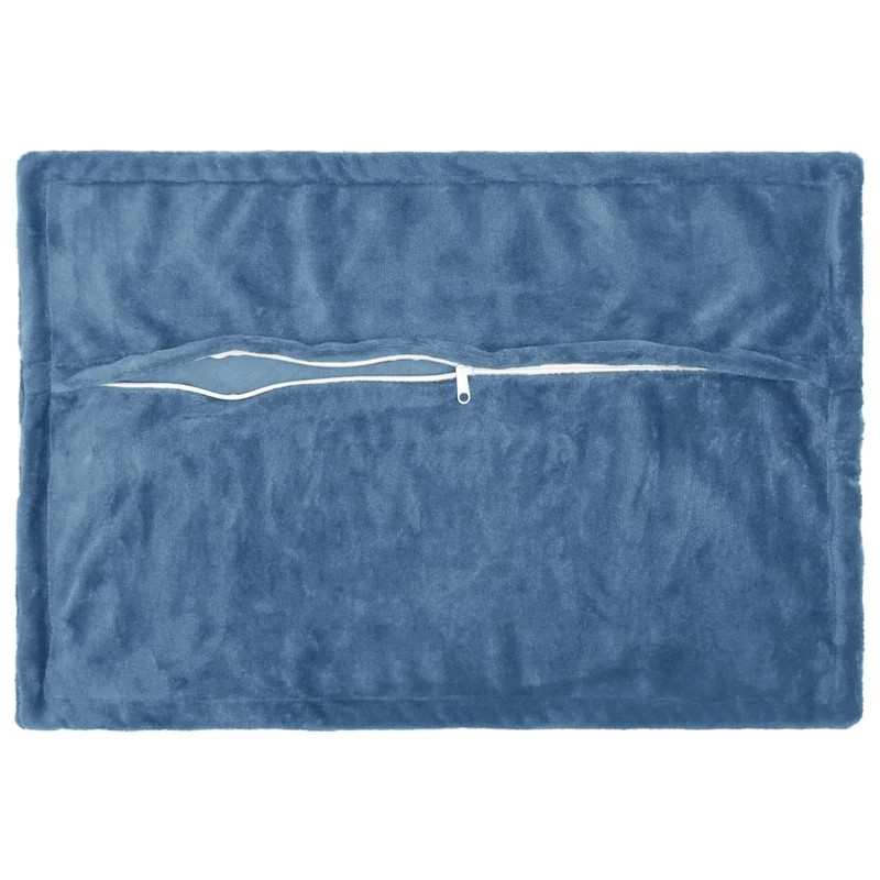 Federa 6 pcs HOUTEN Azzurro 50 x 80 cm Flanella 920290