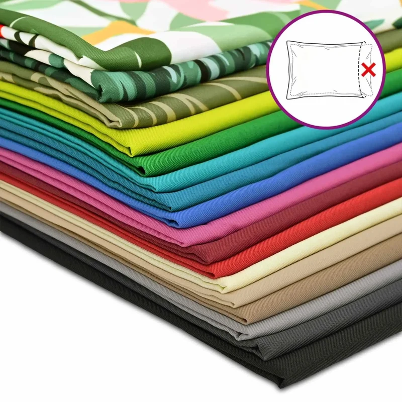 Federa 2 pz HOUTEN Beige 50 x 75 cm Poliestere 919875