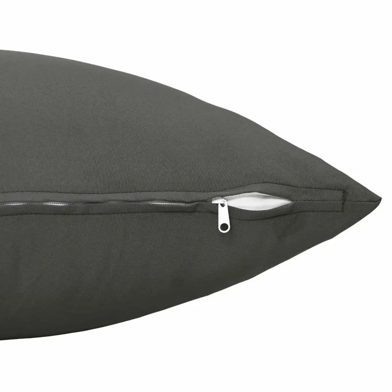 Federa 6 pcs HEERLEN Antracite 45 x 45 cm Poliestere 910493