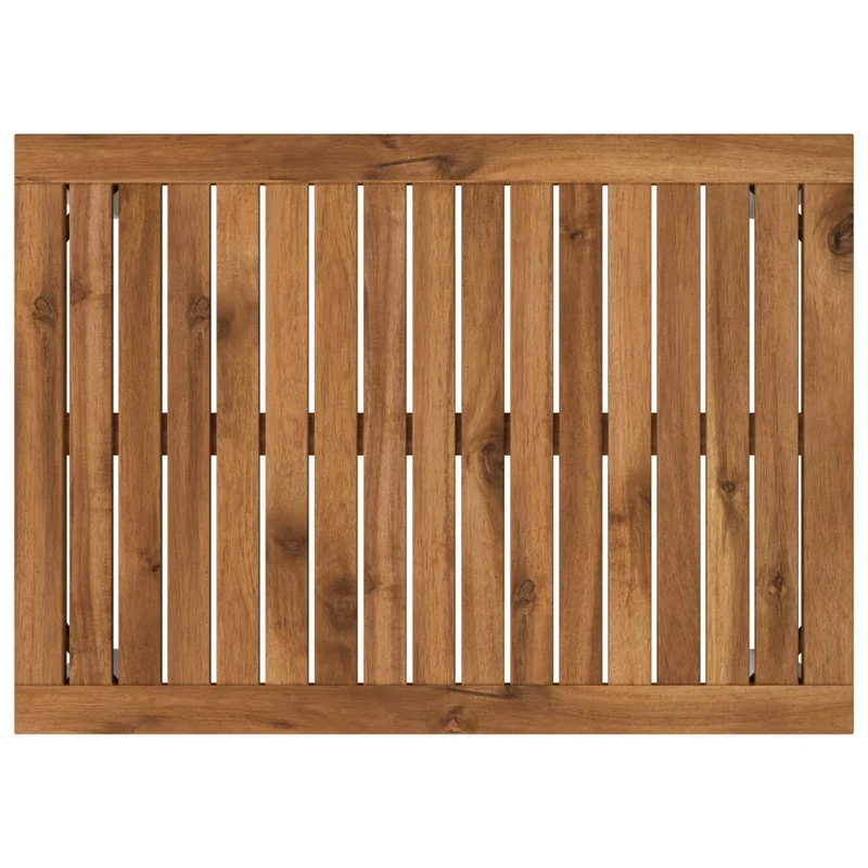 Tavolino da salotto Naturale e Bianco 49 x 68,5 x 36 cm 901281