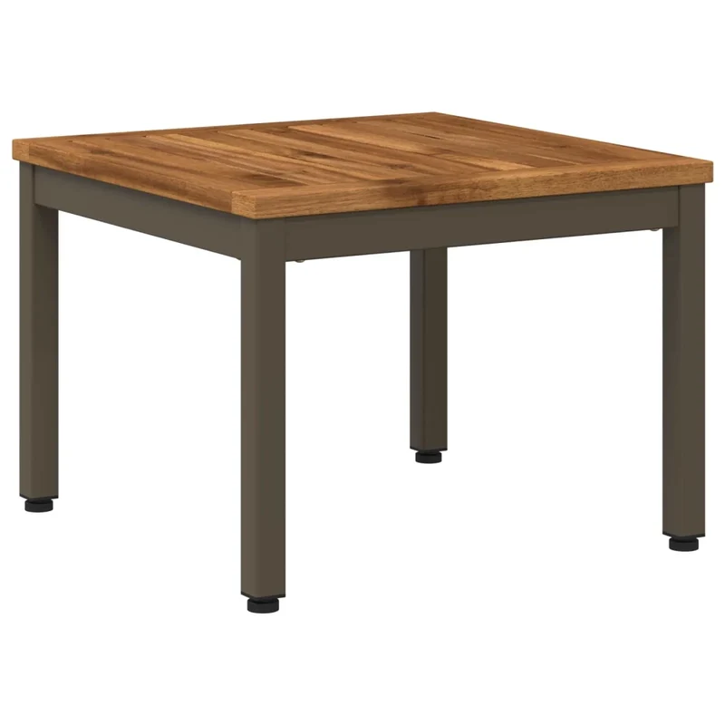 Tavolino da salotto Naturale e Caffè 49 x 48,5 x 36 cm 901270