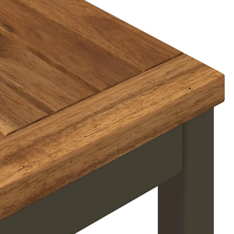 Tavolino da salotto Naturale e Caffè 49 x 48,5 x 36 cm 901270