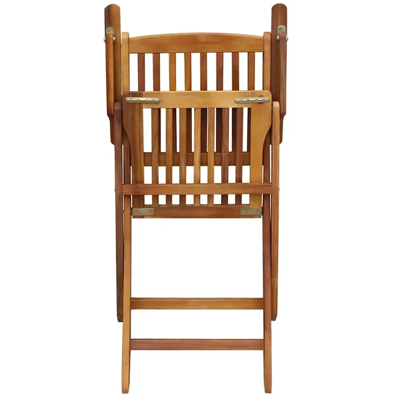 Set da pranzo per esterni 7 pz Marrone 44120