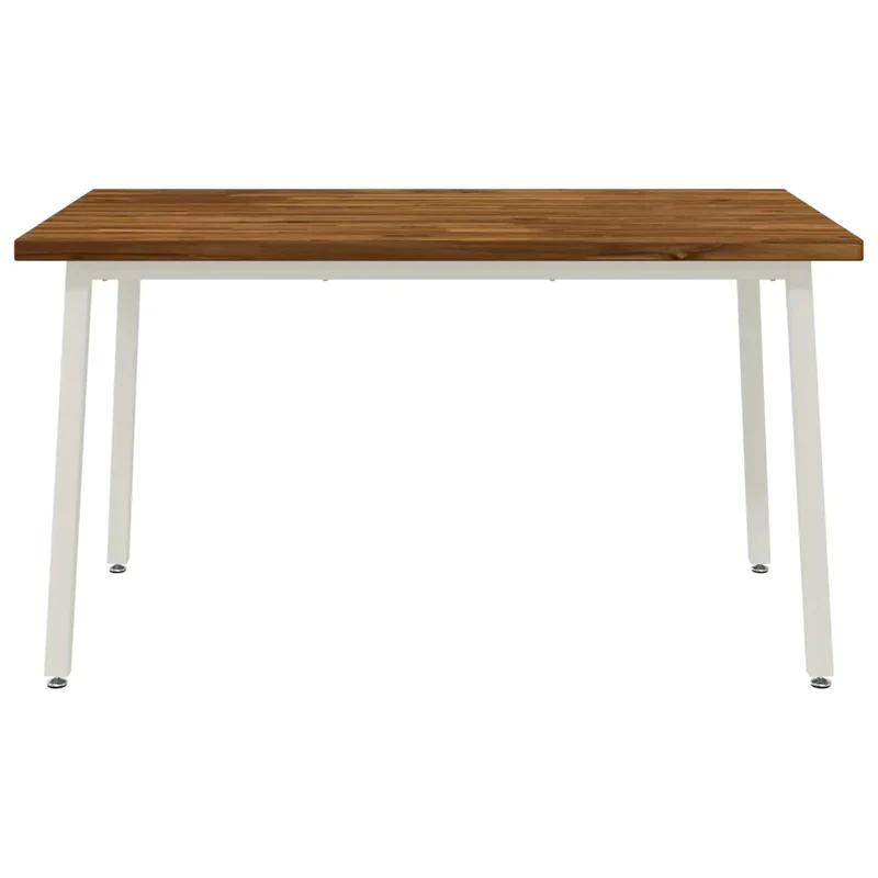Tavolo da pranzo quadrato 140 x 90 x 75 cm Naturale 3425038