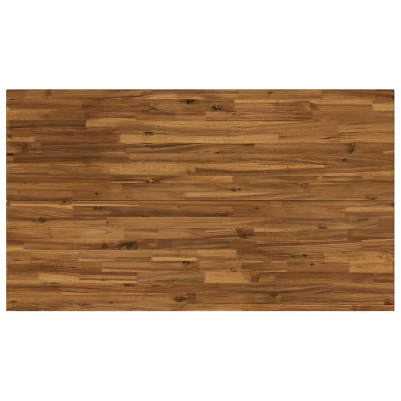 Tavolo da pranzo quadrato 140 x 90 x 75 cm Naturale 3425037
