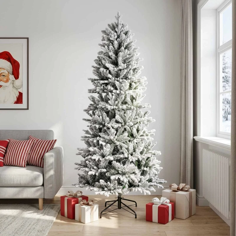 Albero di Natale Artificiale con Rami Pieghevoli 240 cm 42055506