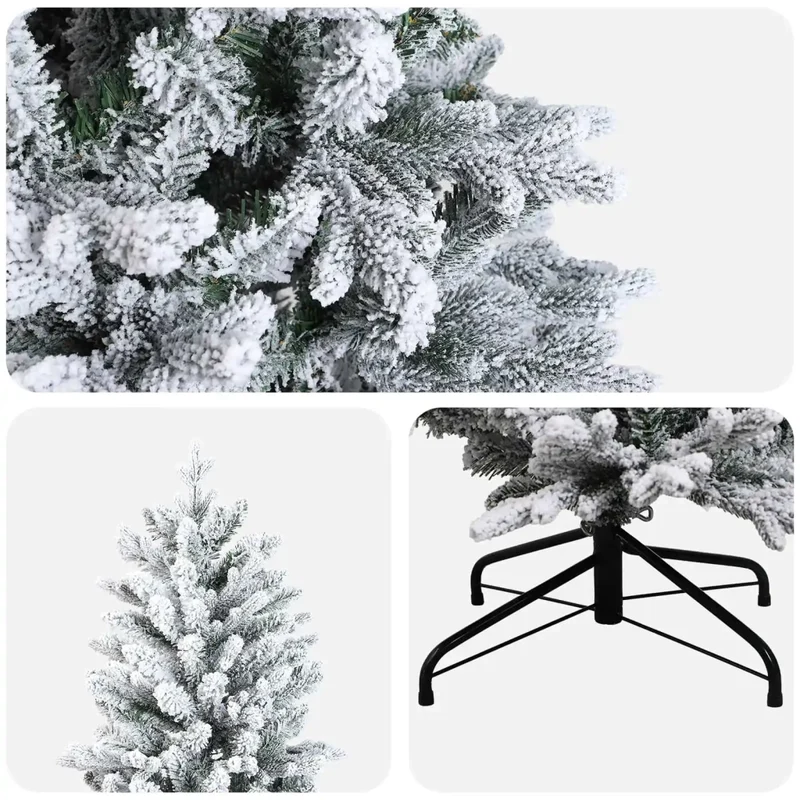 Albero di Natale Artificiale con Rami Pieghevoli 240 cm 42055506