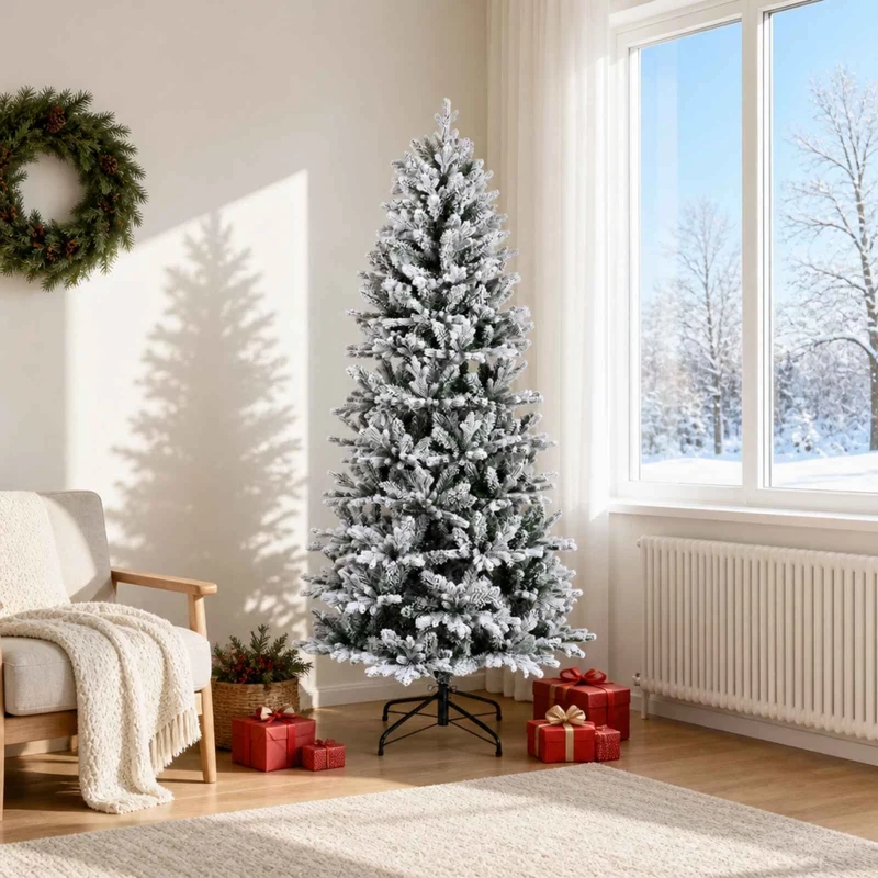 Albero di Natale Artificiale con Rami Pieghevoli 180 cm 42055504