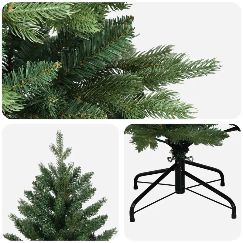 Albero di Natale Artificiale con Rami Pieghevoli 210 cm 42055530
