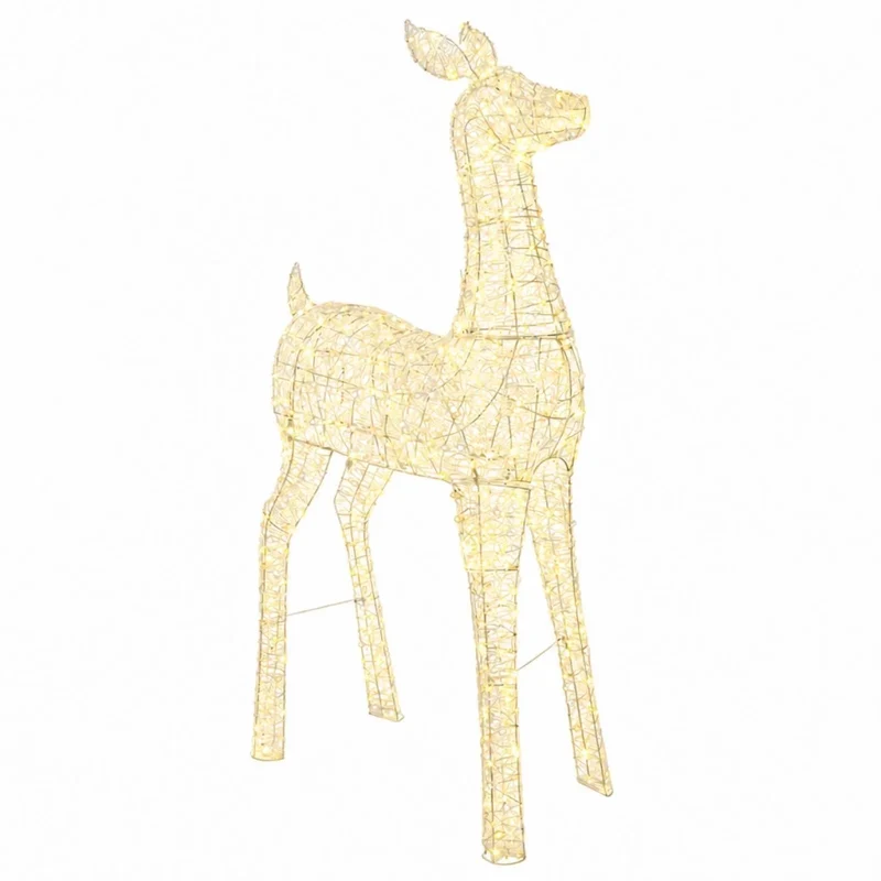 Renna di Natale luminosa a LED LOVIISA 900 LED Bianco caldo 42049482