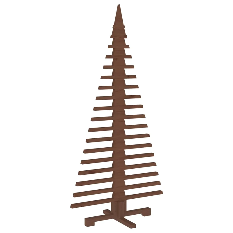 Albero di Natale in legno KOTKA 150 cm Legno Massello di Pino 42051439