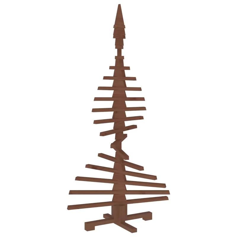 Albero di Natale in legno KOTKA 150 cm Legno Massello di Pino 42051439