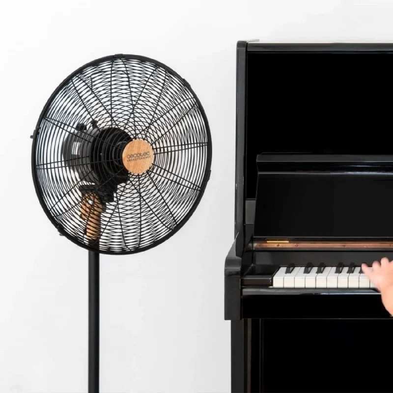 CECOTEC 08233 - Ventilatore a piantana EnergySilence 600 Woodstyle