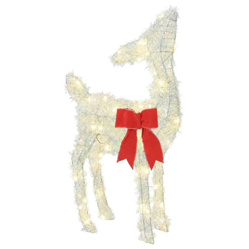 Famiglia di renne natalizie LED 300 LED Bianco caldo 42049474