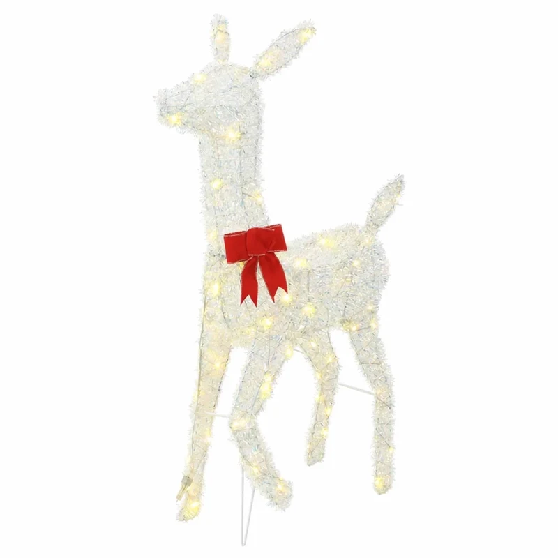 Famiglia di renne natalizie LED 300 LED Bianco caldo 42049474