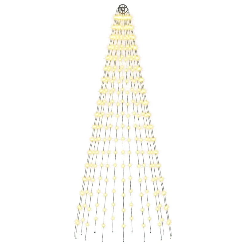 Luci per albero di Natale con picchetti 270 LED Bianco caldo e 42053543