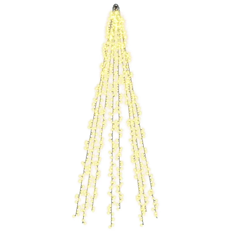Luci per albero di Natale con 8 LED 1000 LED Bianco caldo 42053559