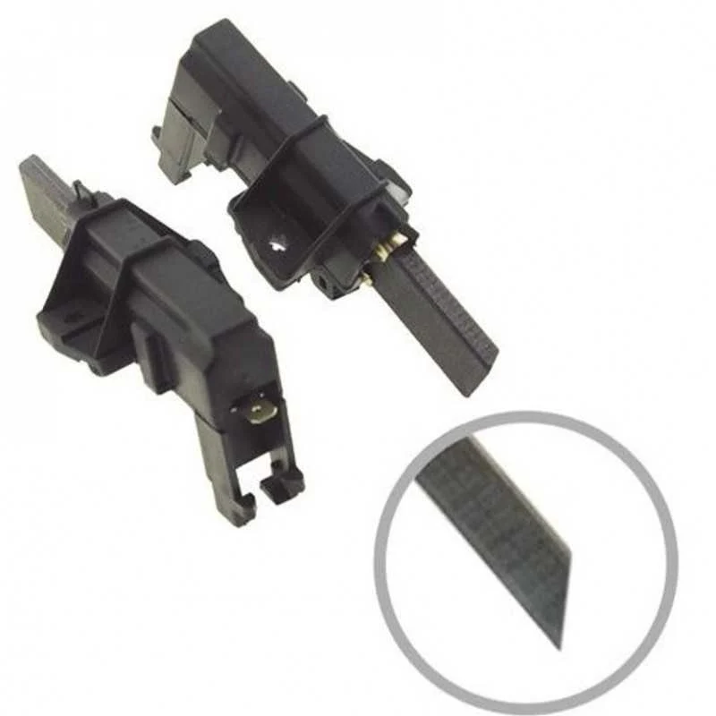 Coppia 2pz Spazzole Carboncini motore lavatrice Indesit Ariston Candy Whirlpool - Ariston Indesit
