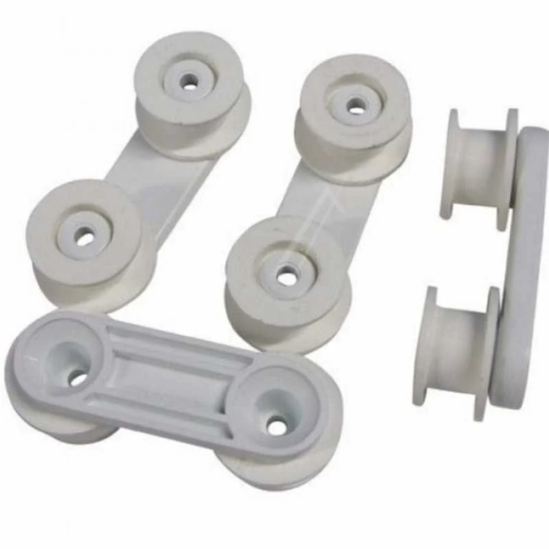 KIT 4PZ. Ruote Cestello lavastoviglie inferiori Electrolux Rex Aeg - Electrolux Rex Aeg Zoppas