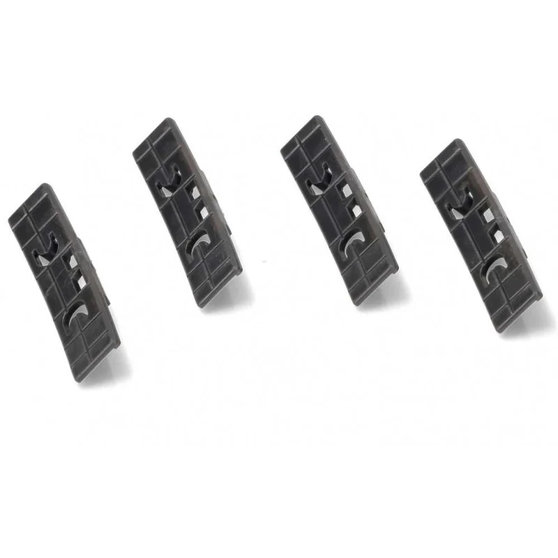 KIT 4PZ GUIDE TAMPONE CUSCINETTO SCANALATO ASCIUGATRICE ARISTON HOTPOINT INDESIT - Whirlpool Ariston Hotpoint