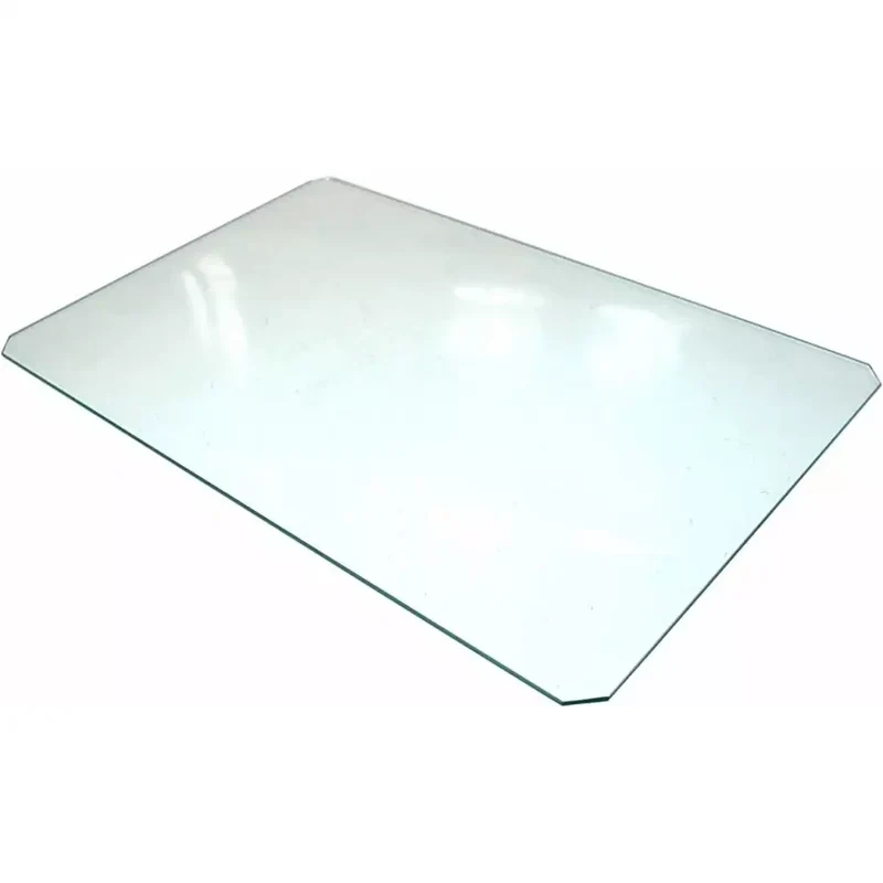 VETRO COPRIVERDURIERA FRIGORIFERO ARISTON INDESIT499X323X4 ANG.45ø C00075587 - Whirlpool Ariston Hotpoint