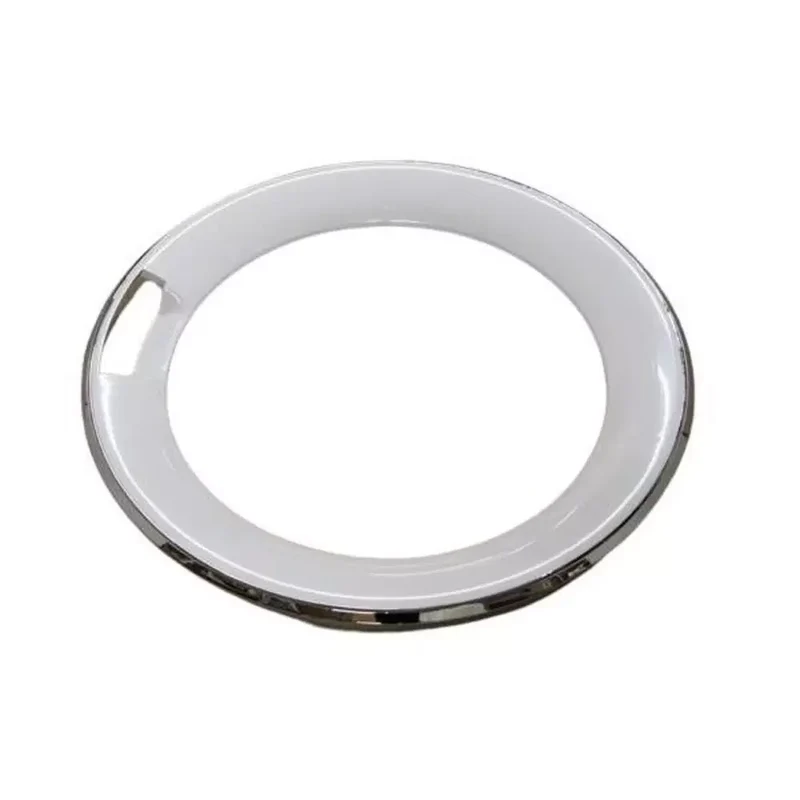 CORNICE ESTERNA OBLO PORTA LAVATRICE CANDY HOOVER BIANCO CROMATO 43029400 - Candy Hoover Iberna Zerowatt