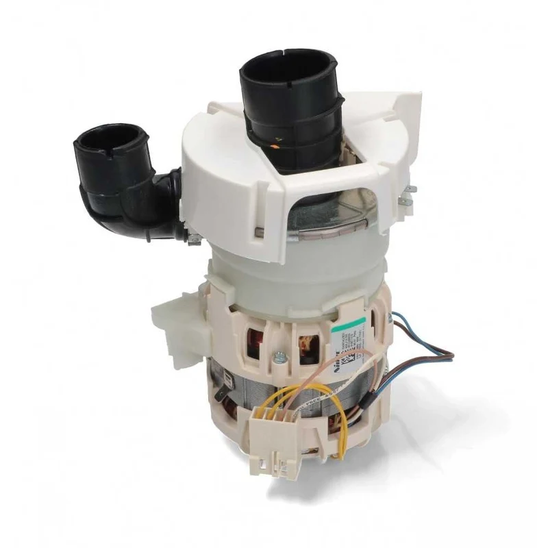 MOTOPOMPA MOTORE LAVASTOVIGLIE CON RESISTENZA 2040W - POTENZA 90W 4055373759 - Whirlpool Ariston Hotpoint